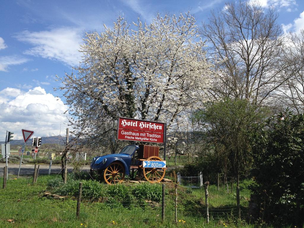 Gasthaus Zum Hirschen Staufen im Breisgau Dış mekan fotoğraf