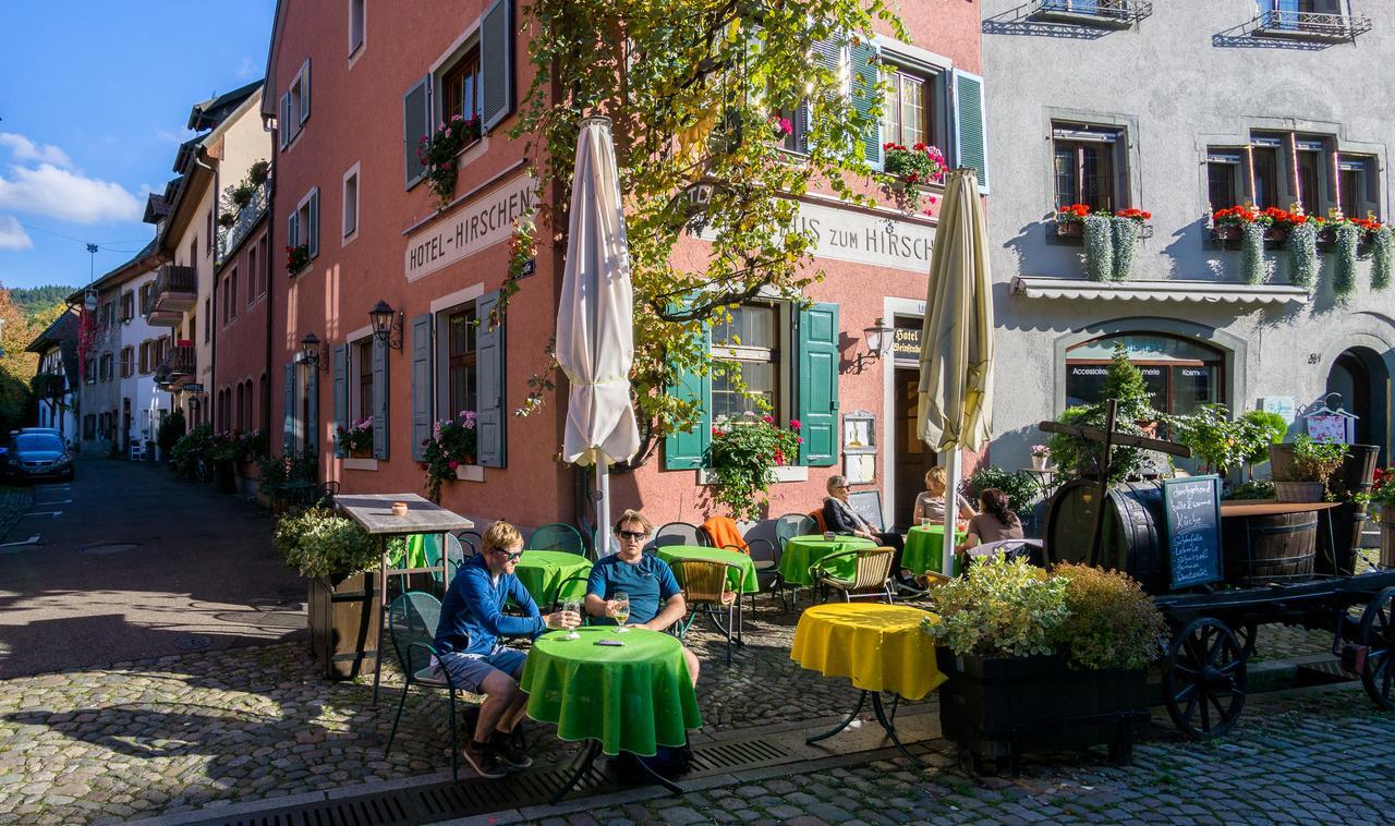 Gasthaus Zum Hirschen Staufen im Breisgau Dış mekan fotoğraf